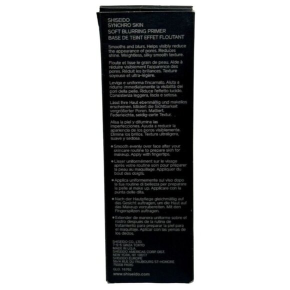 Shiseido Synchro Skin Soft Blurring Primer Water Based Matte 1oz 30mL - Picture 2 of 3